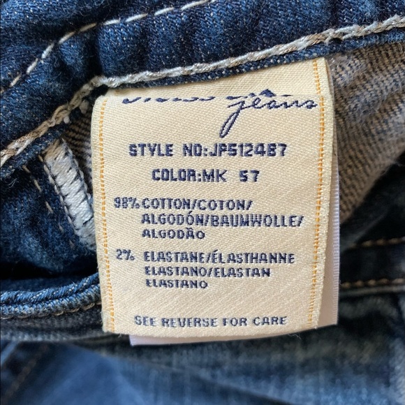 Miss Me Jeans Sz 31 Unhemmed - Picture 6 of 10